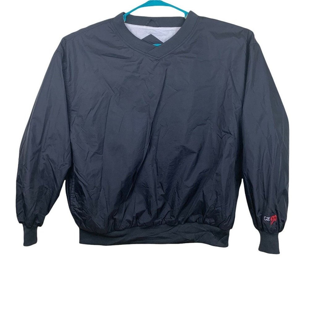 Sport Tek Vintage GE90 Logo Windbreaker Jacket USA Size XL Large Golf Wind